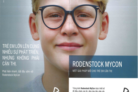 RODENSTOCK MYCON MỘT GIẢI PHÁP MỚI CHO TRẺ EM CẬN THỊ