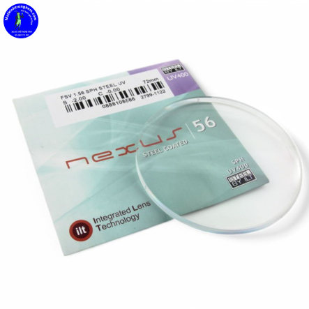 TRÒNG KÍNH ILT 1.56SP UV NEXUS STEEL CHÍNH HÃNG