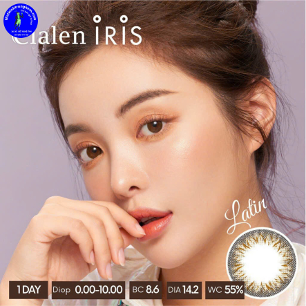 KÍNH ÁP TRÒNG 1 NGÀY MÀU LATIN - interojo HÀN QUỐC