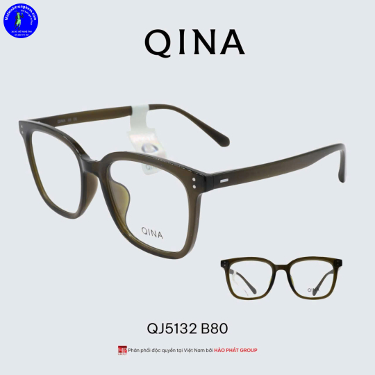 GỌNG KÍNH QINA CHÍNH HÃNG QJ5132 B80