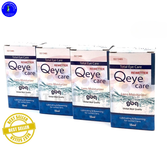 DUNG DỊCH NHỎ MẮT KÍNH ÁP TRÒNG Q-EYE 15ml HÀN QUỐC
