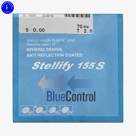 TRÒNG KÍNH LỌC ÁNH SÁNG XANH HOYA STELLIFY BLUE CONTROL- CHIẾT SUẤT 1.55