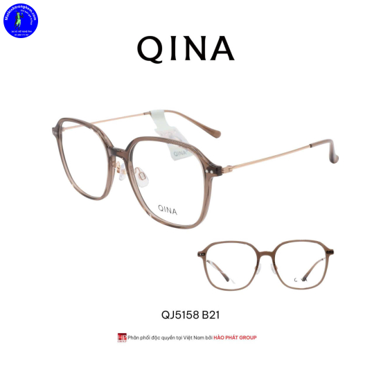 GỌNG KÍNH QINA CHÍNH HÃNG QJ5158 B21