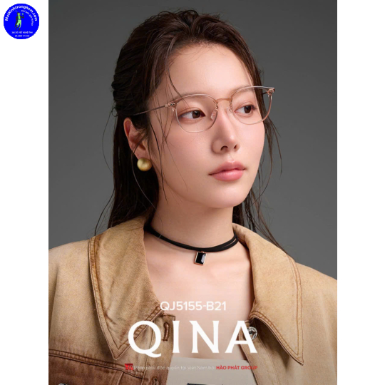GỌNG KÍNH QINA CHÍNH HÃNG QJ5155 B21